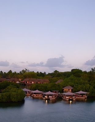 aerial view of Constance Prince Maurice in Mauritius