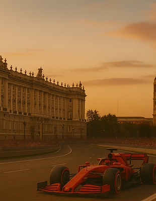 Formula 1 race in Madrid, Spain
