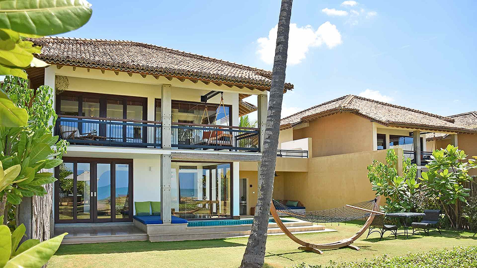 villa at the Wattura Resort & Spa, a luxurious 5-star resort located in Negombo, Sri Lanka
