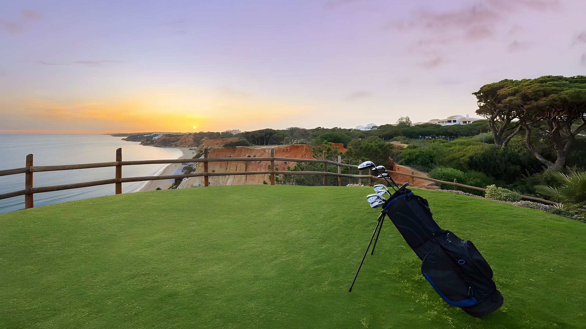 scenic view of the Pine Cliffs Golf Course