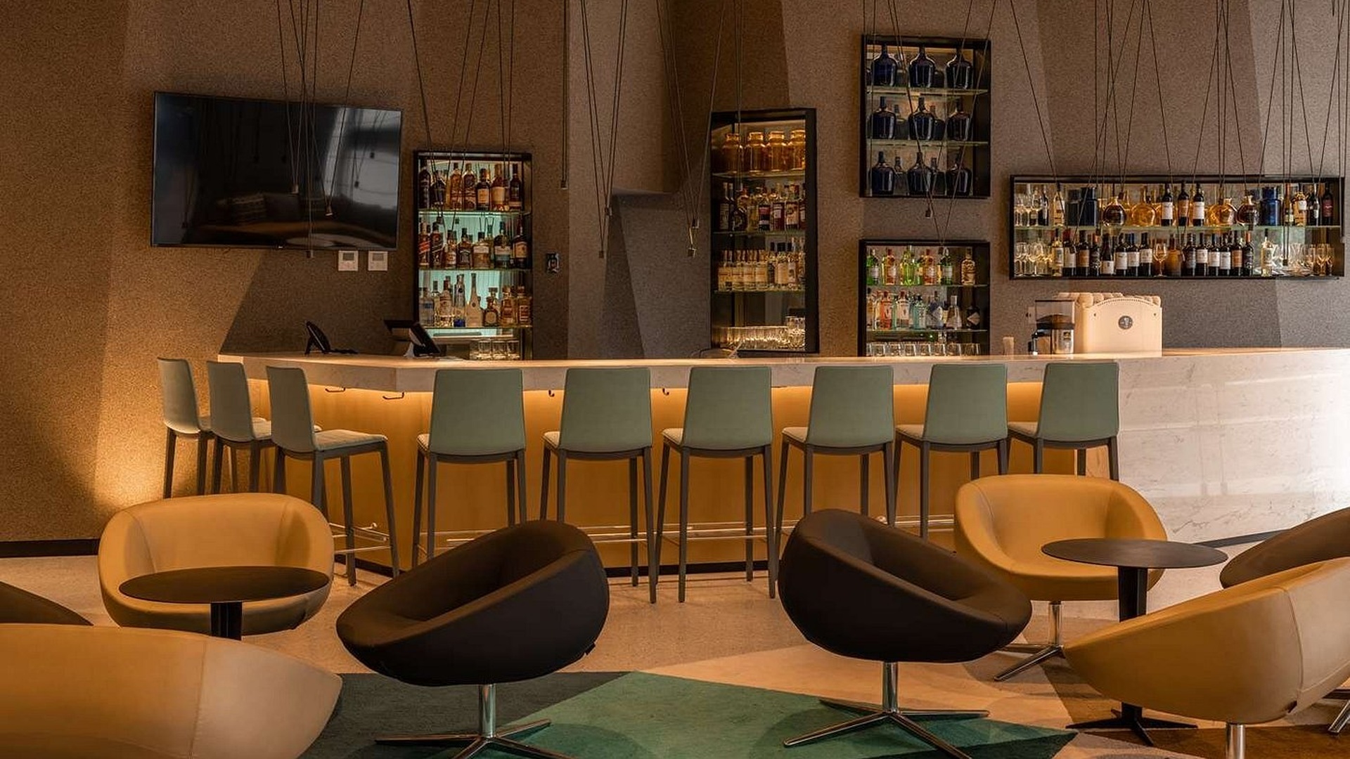 the Lobby Bar at the Hilton Garden Inn Lima Miraflores