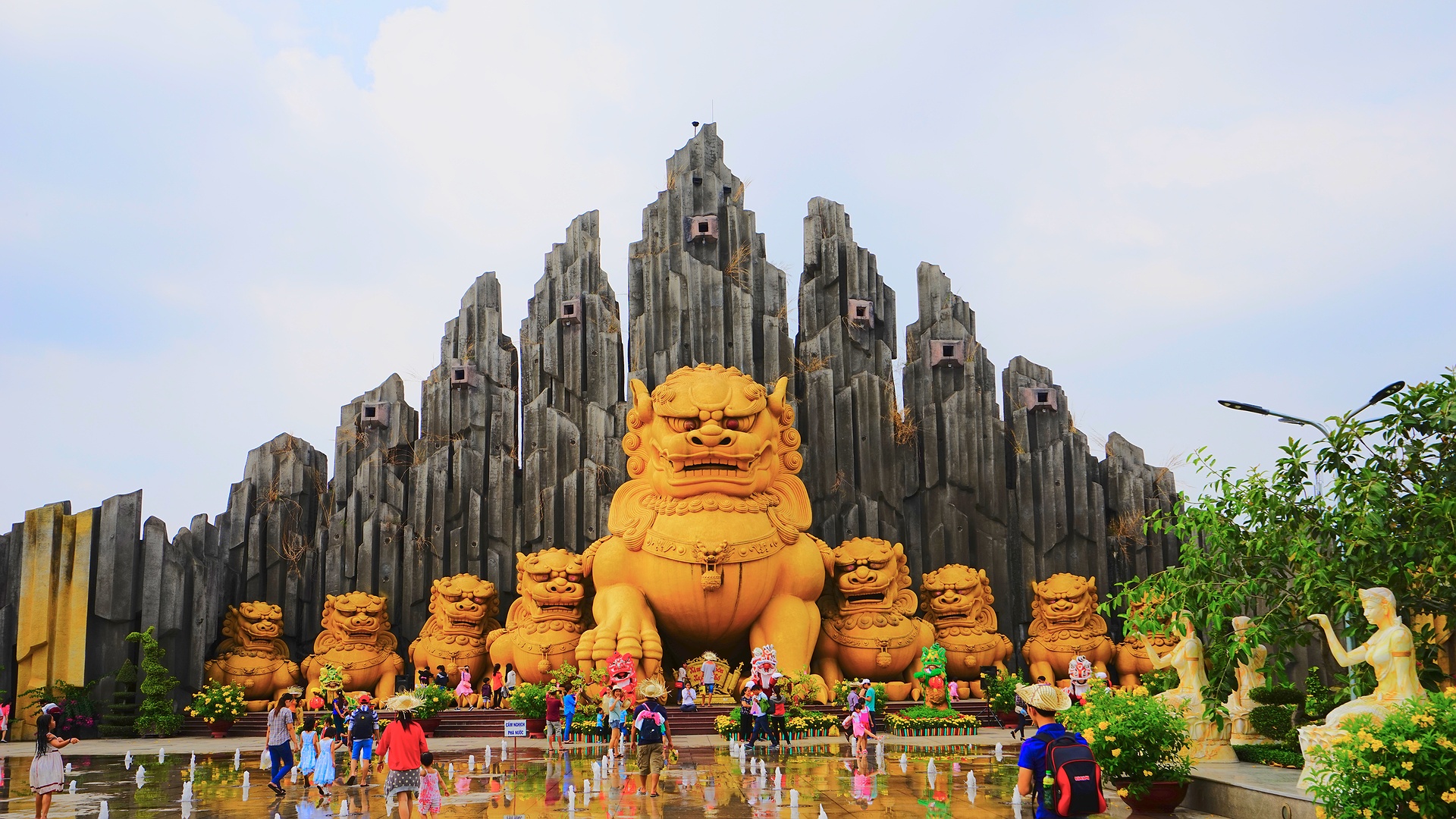 Suoi Tien Cultural Theme Park in Ho Chi Minh City, Vietnam