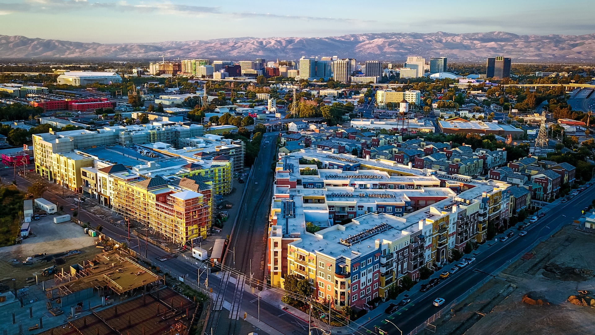 aerial view of San Jose, California
