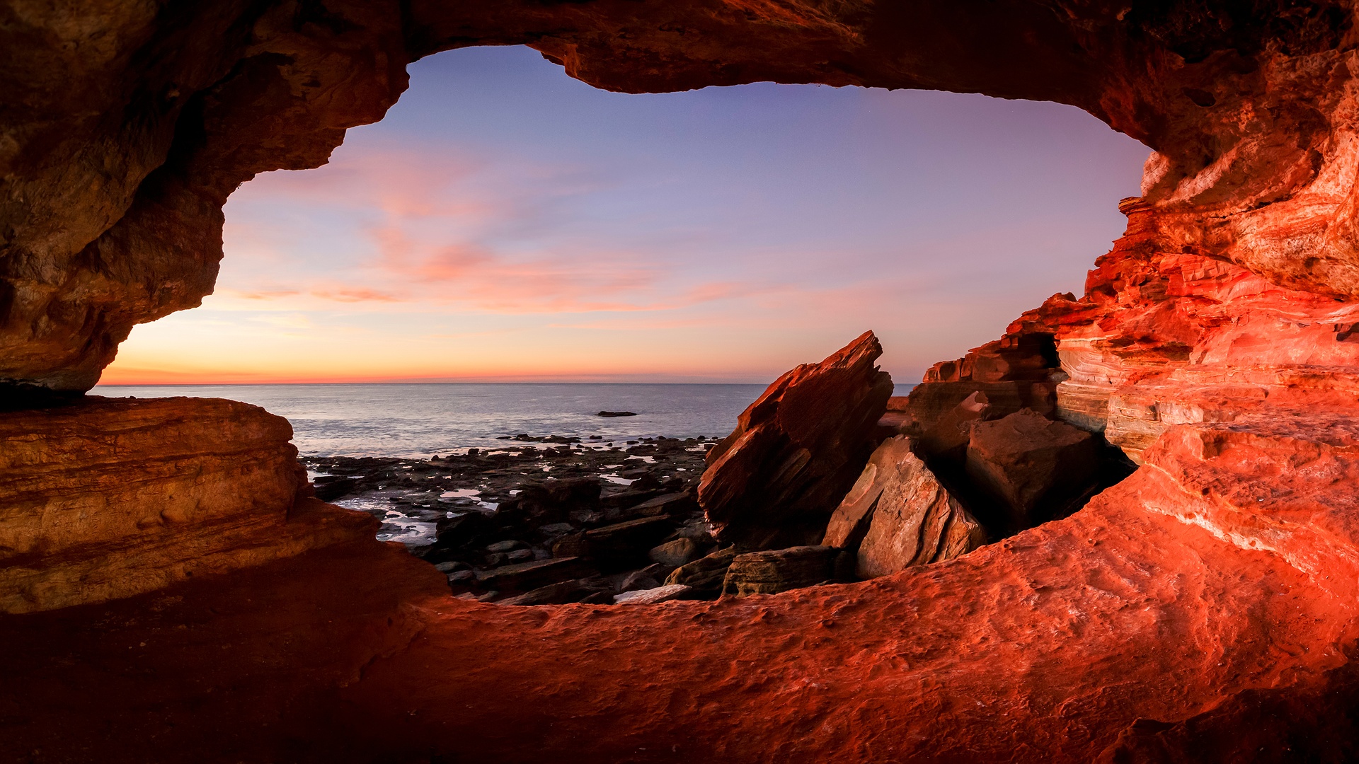 Gantheaume point in Broome, Western Australia