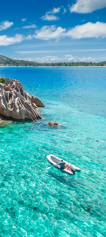 St. Pierre Island (or Île St. Pierre) in the Seychelles