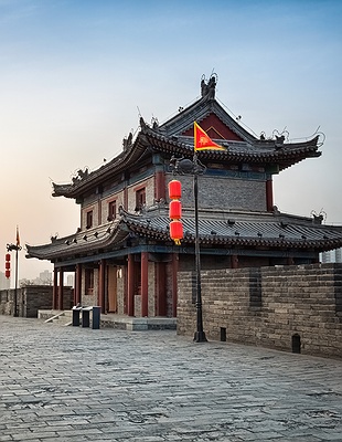 Bell Tower of Xi'an in China