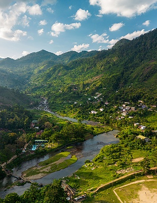 panoramic view of the Rova of Antananarivo