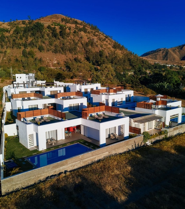 Hostellerie du Grand Lac & Spa aerial view