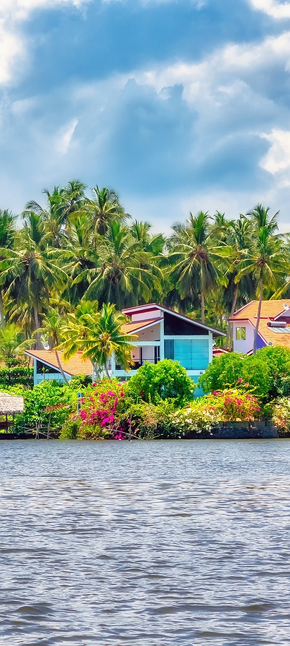 Hamilton Canal in Negombo, Sri Lanka
