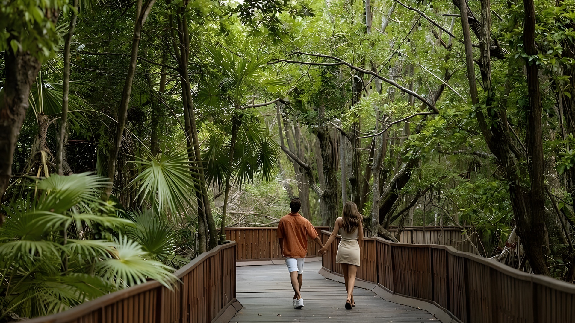 The Fives Oceanfront Riviera Maya walkway