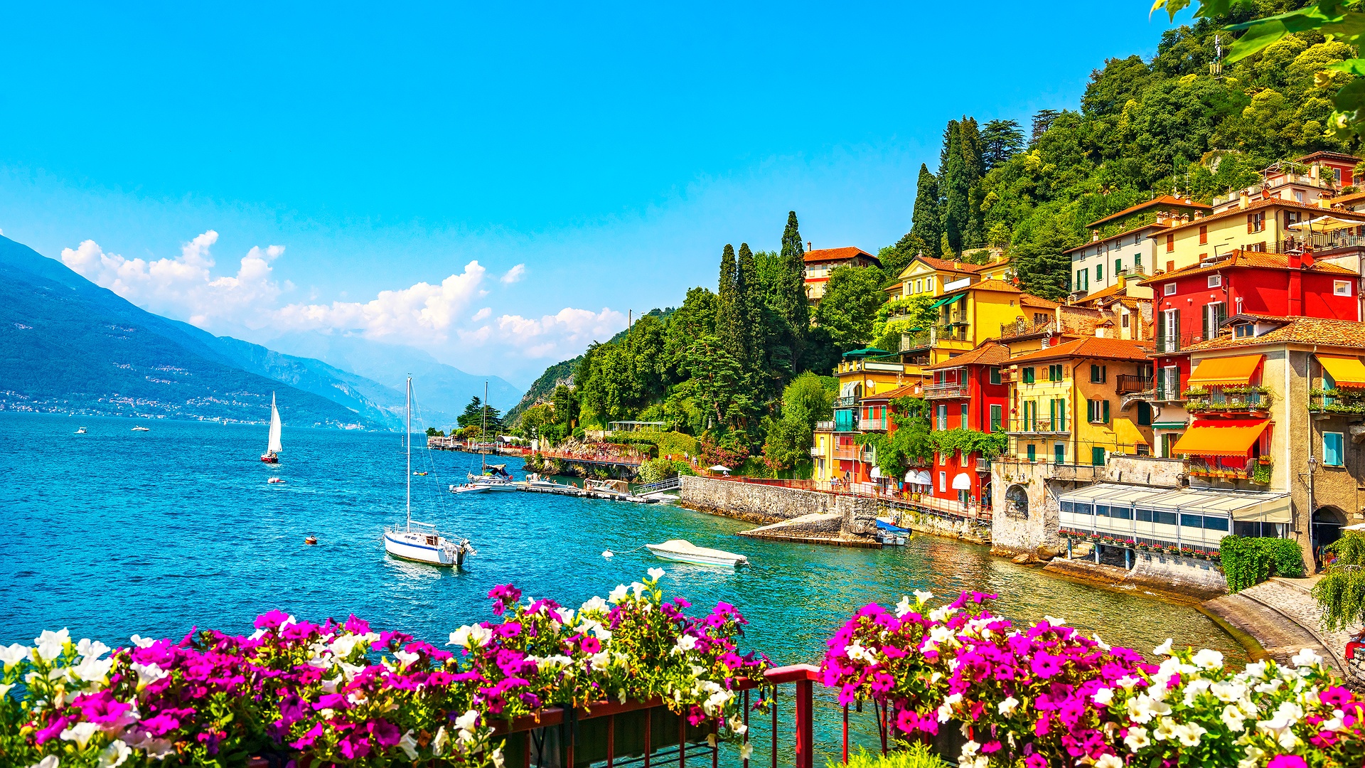 Lake Como in Italy