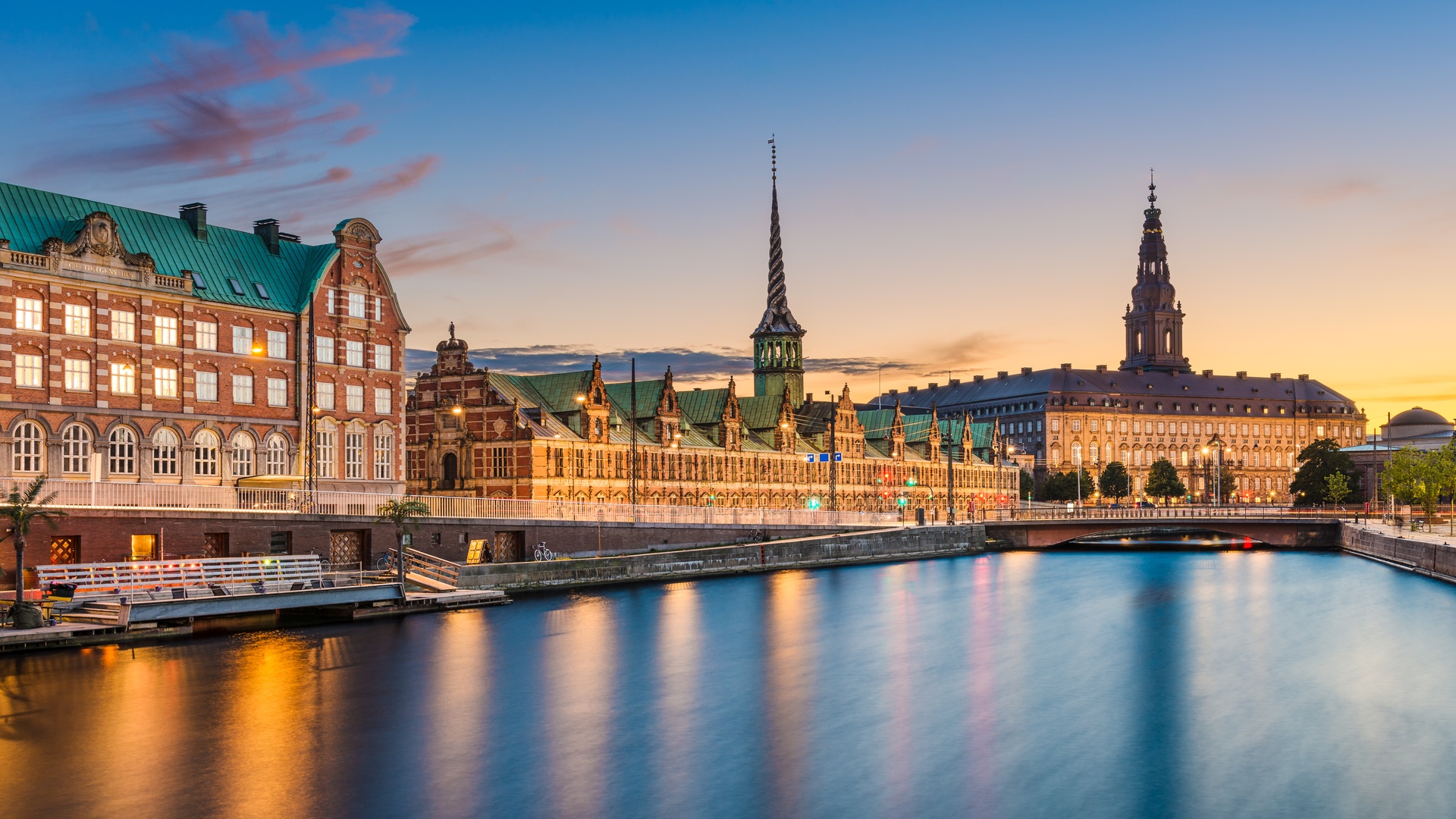 picturesque view of Copenhagen, Denmark