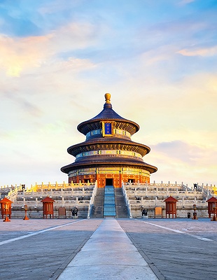 the Sanxian Mountain Scenic Area in Penglai, Yantai, Shandong, China
