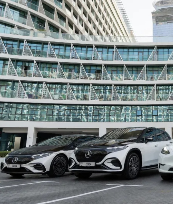 NH Collection Dubai The Palm super car ride