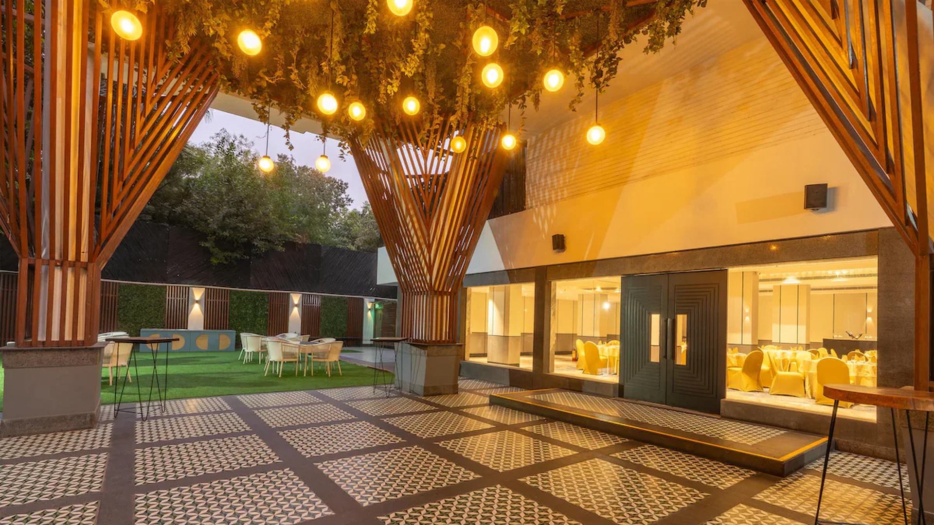 the banquet and event space at the Park Inn by Radisson New Delhi Lajpat Nagar