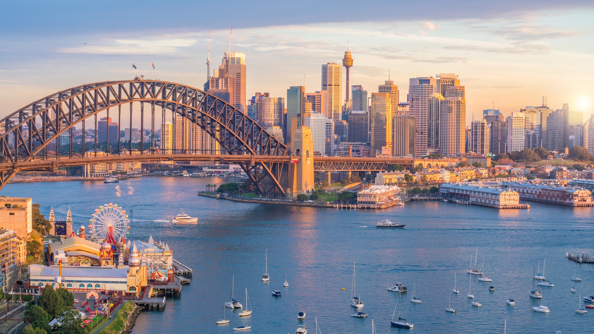Sydney Harbour Bridge in Sydney, Australia