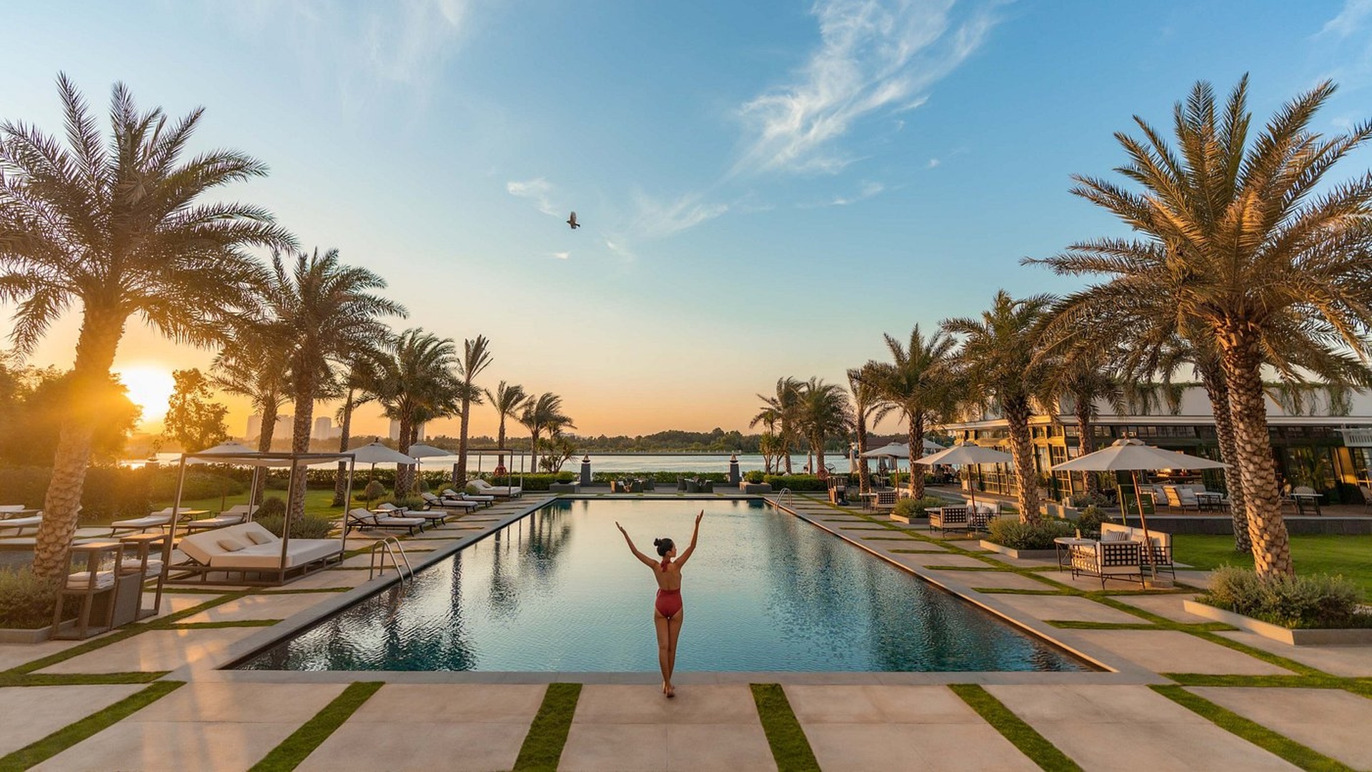  stunning riverside pool at Mia Saigon, Vietnam