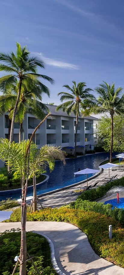 Khaolak Resort in Khao Lak, Thailand pool view