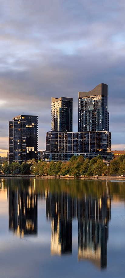 city skyline of Canberra, Australia