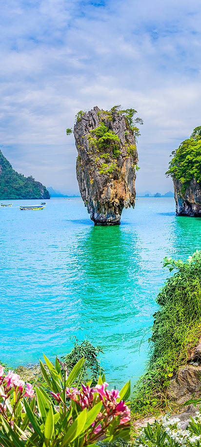 Khao Phing Kan island in Thailand