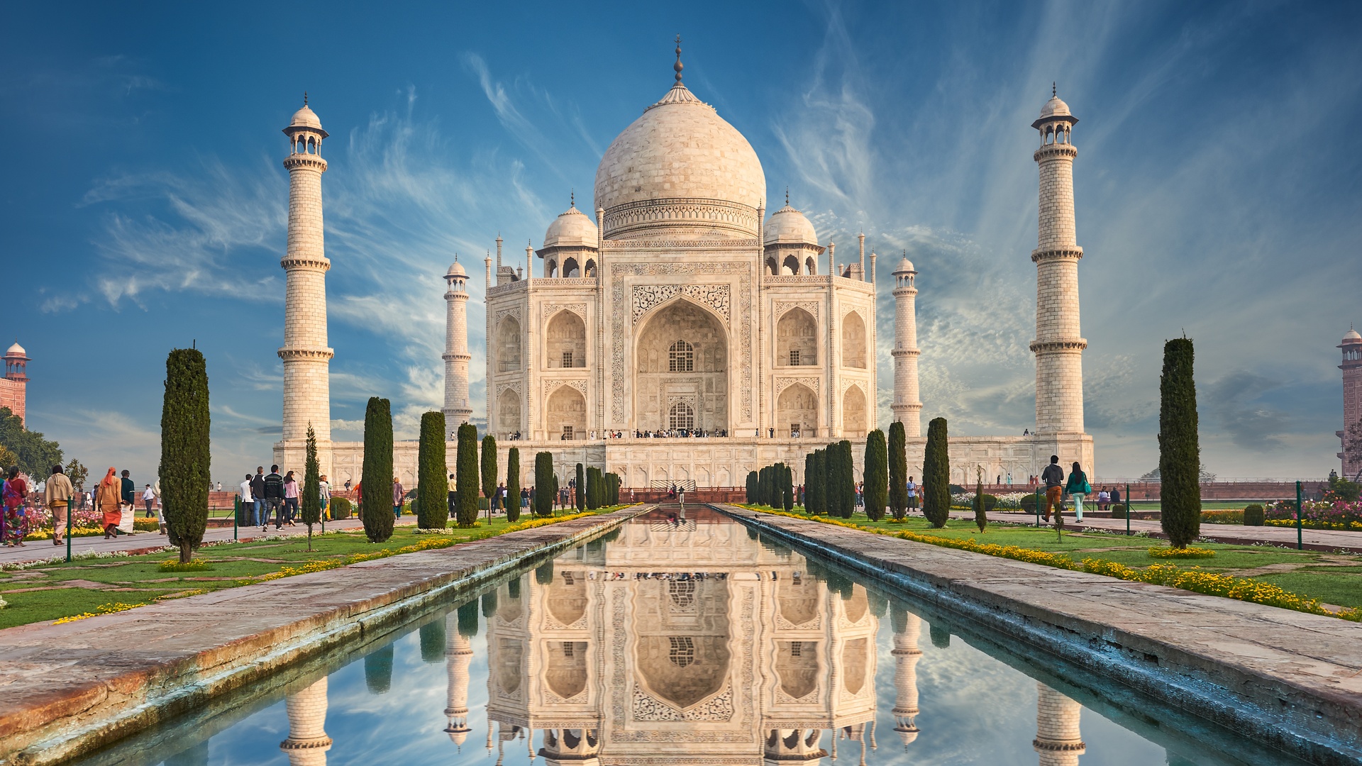 Taj Mahal in Agra, India