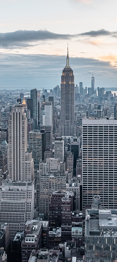 view of the New York City skyline