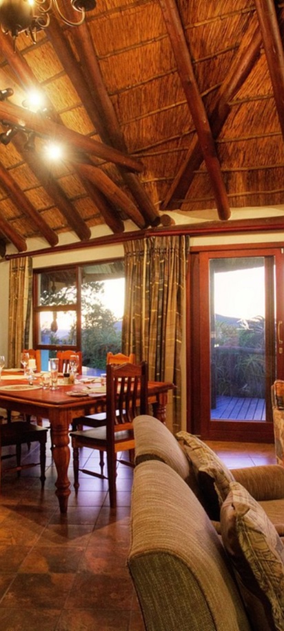 interior of a lodge at the Bellevue Forest Reserve