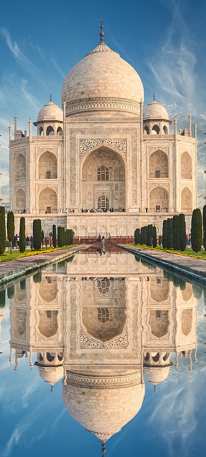 Taj Mahal in Agra, India