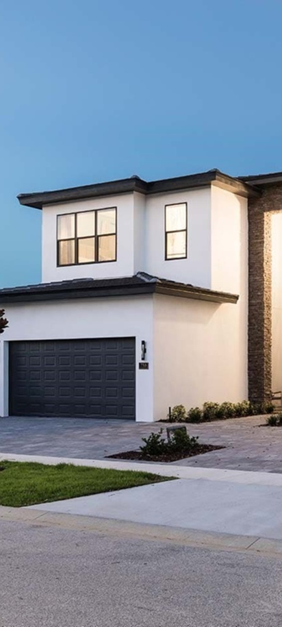 Modern house located in Florida