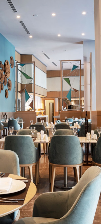 a restaurant located within the Karavansaray complex