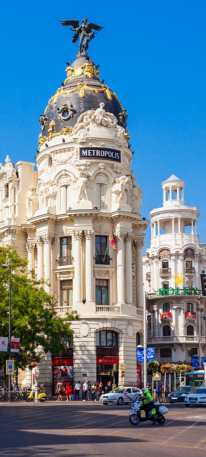 Metropolis building in Spain