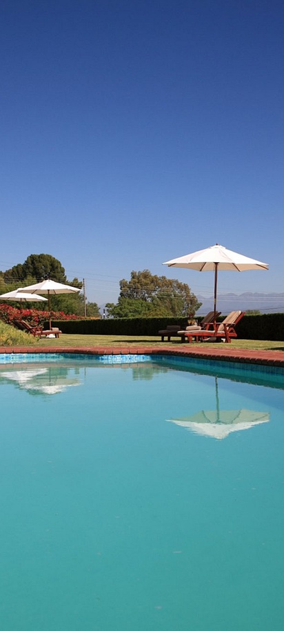 outdoor pool area of the La Plume Boutique Hotel & Spa
