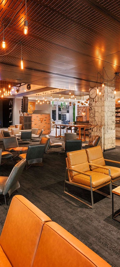 bar area at the Pullman Reef Hotel Casino
