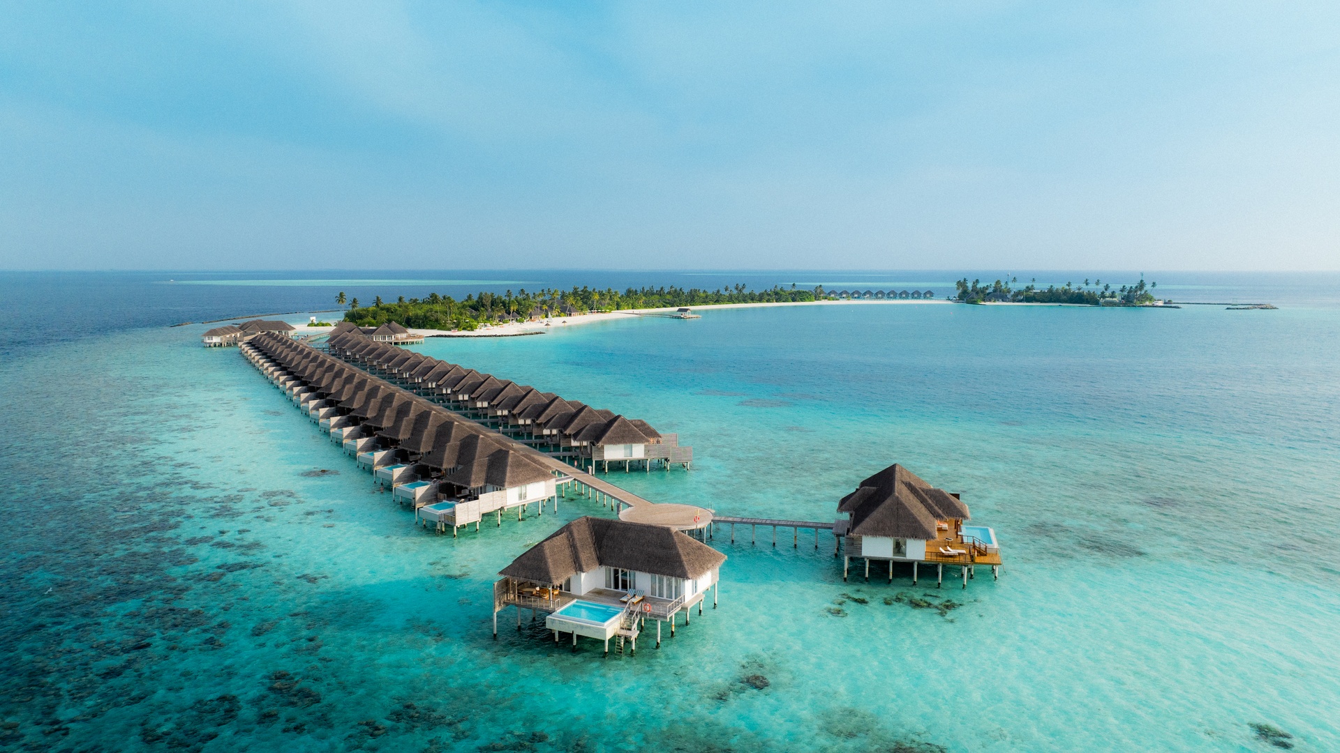 Sun Siyam Iru Veli overwater beach suites