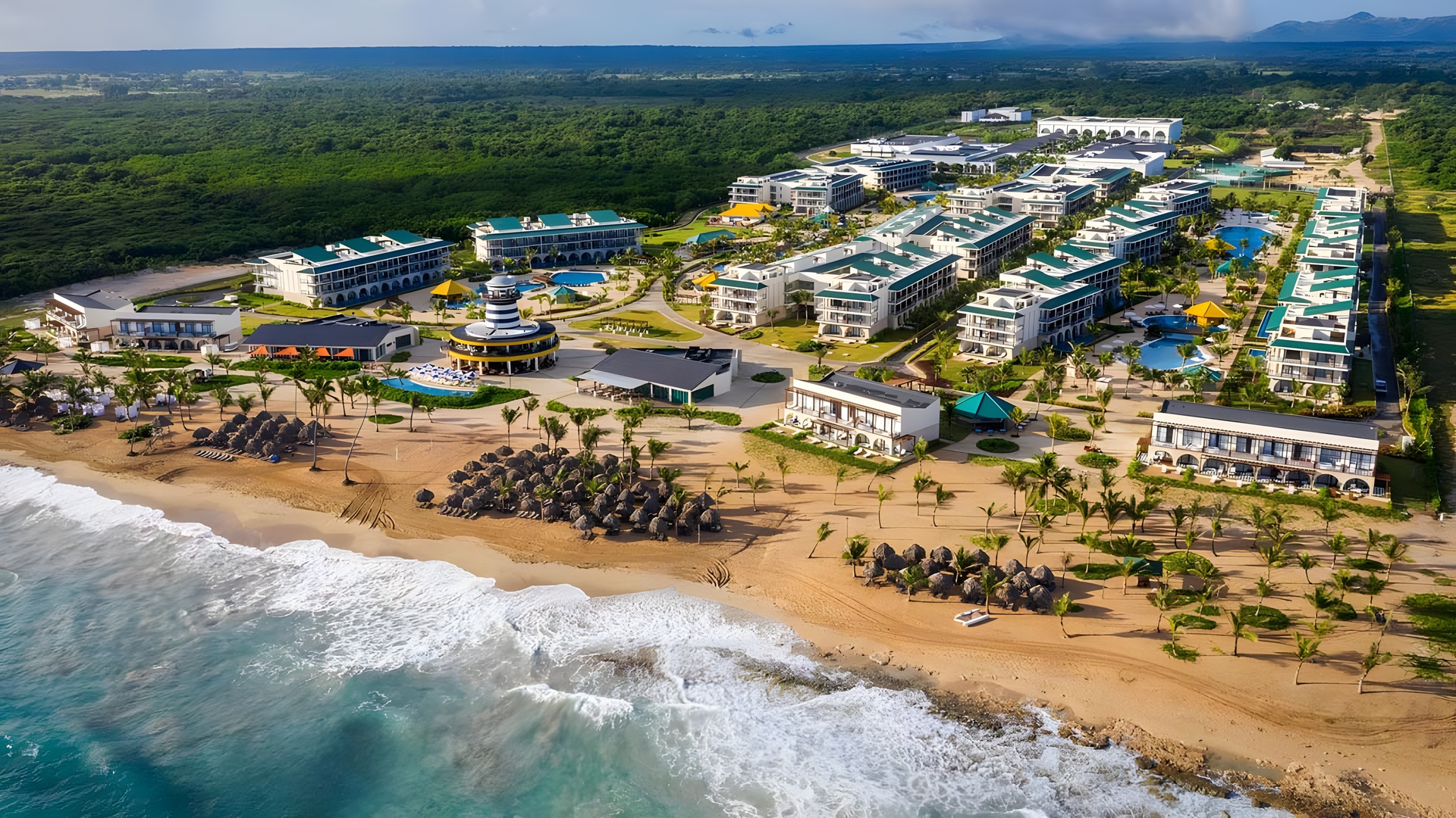 Ocean El Faro aerial view