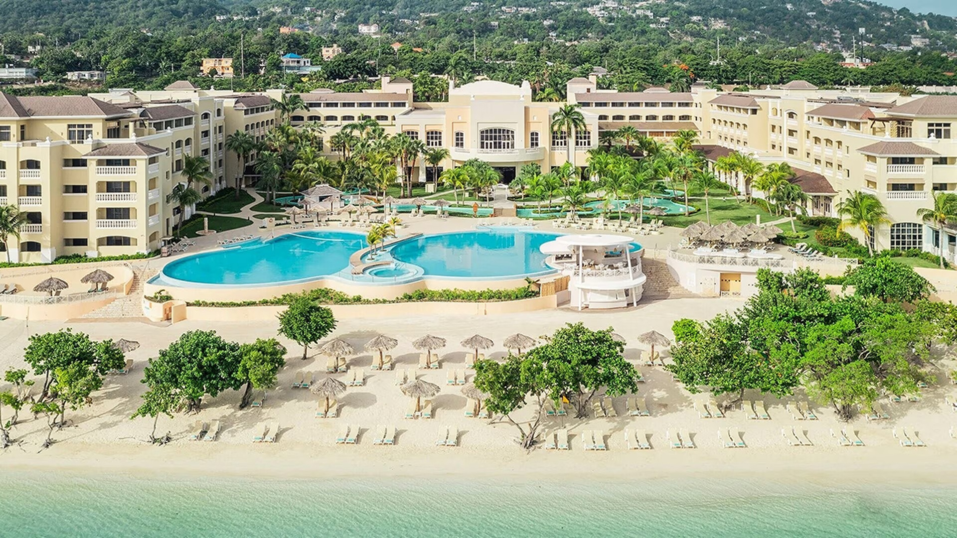 the Iberostar Waves Rose Hall Beach resort in Montego Bay, Jamaica
