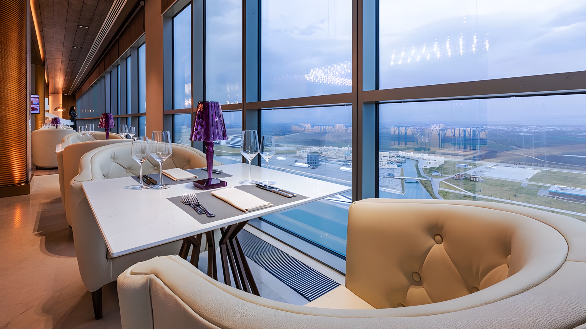 restaurant and bar at Hilton Samarkand Regency hotel