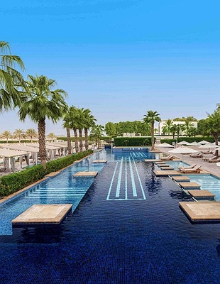 Fairmont Bab Al Bahr hotel by the waterfront