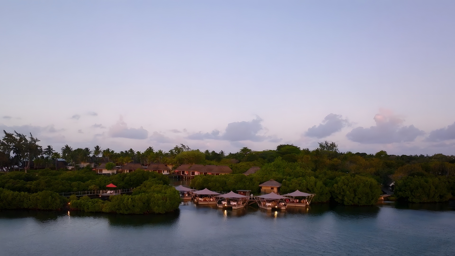 Constance Prince Maurice hotel view in Mauritius 