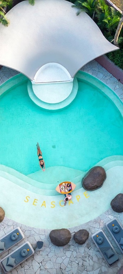 Seascape Luxury Resort & Spa Sanur pool view