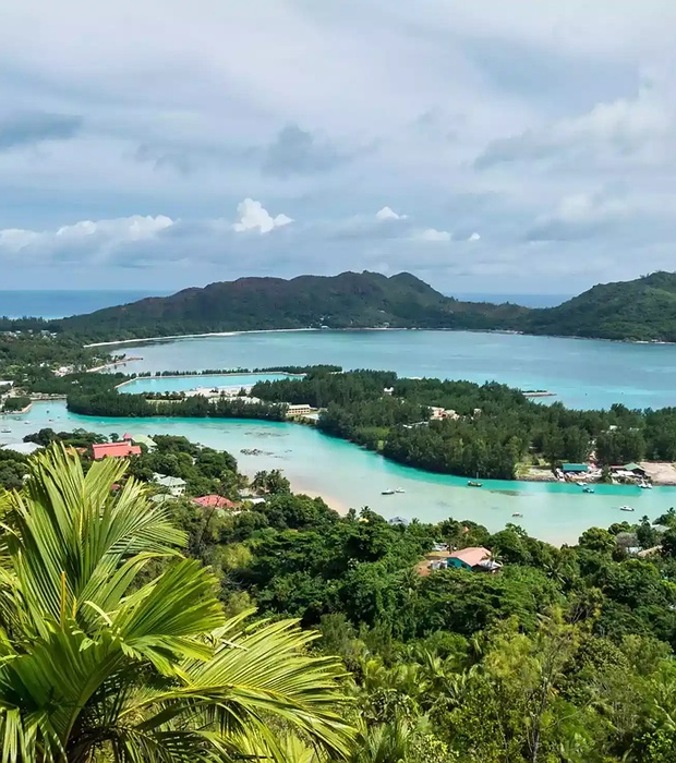STORY Seychelles aerial view