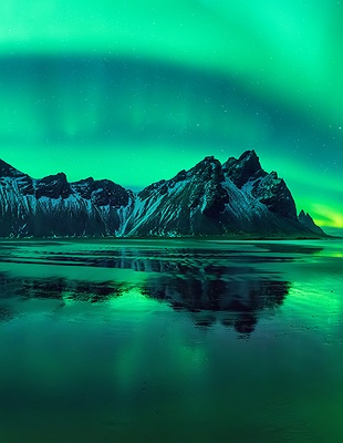 Northern lights in Iceland