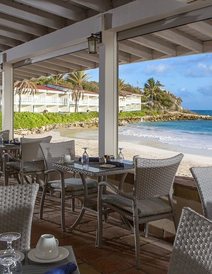 Aerial view of Pineapple Beach Club
