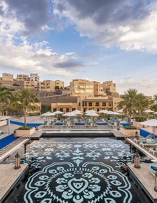 Fairmont Fujairah Beach resort exterior view