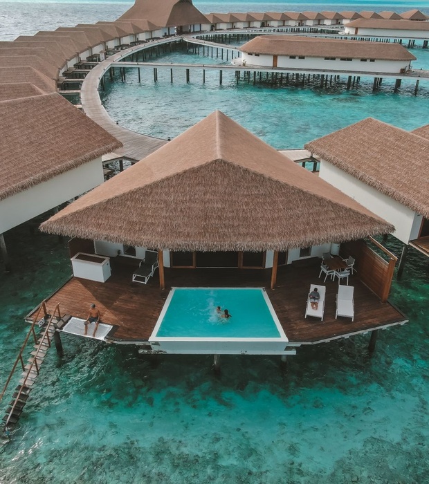 Cinnamon Velifushi Maldives overwater villas