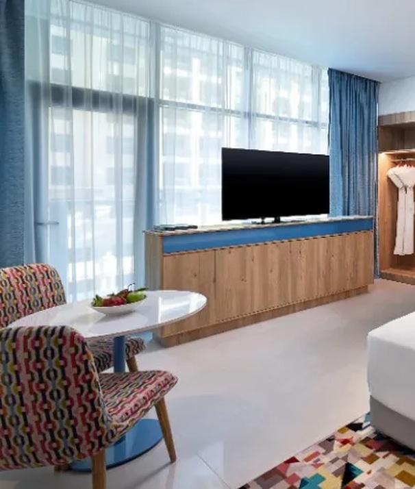luxury view of NH Collection Dubai The Palm premium room