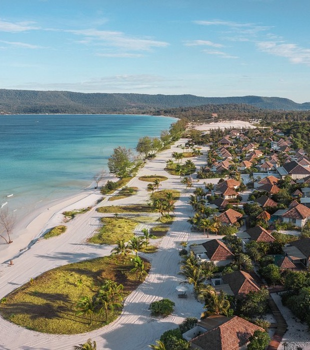 The Royal Sands Koh Rong aerial view