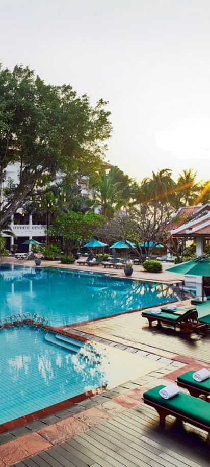the Anantara Riverside Bangkok Resort, a luxury hotel situated on the banks of the Chao Phraya River in Bangkok, Thailand