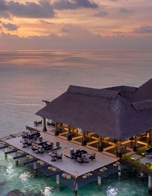 Grand Park Kodhipparu Maldives exterior aerial view