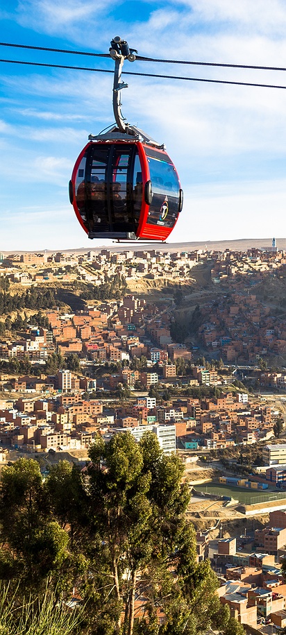 Mi Teleférico in La Paz, Bolivia